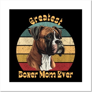 Greatest Boxer Mom Posters and Art